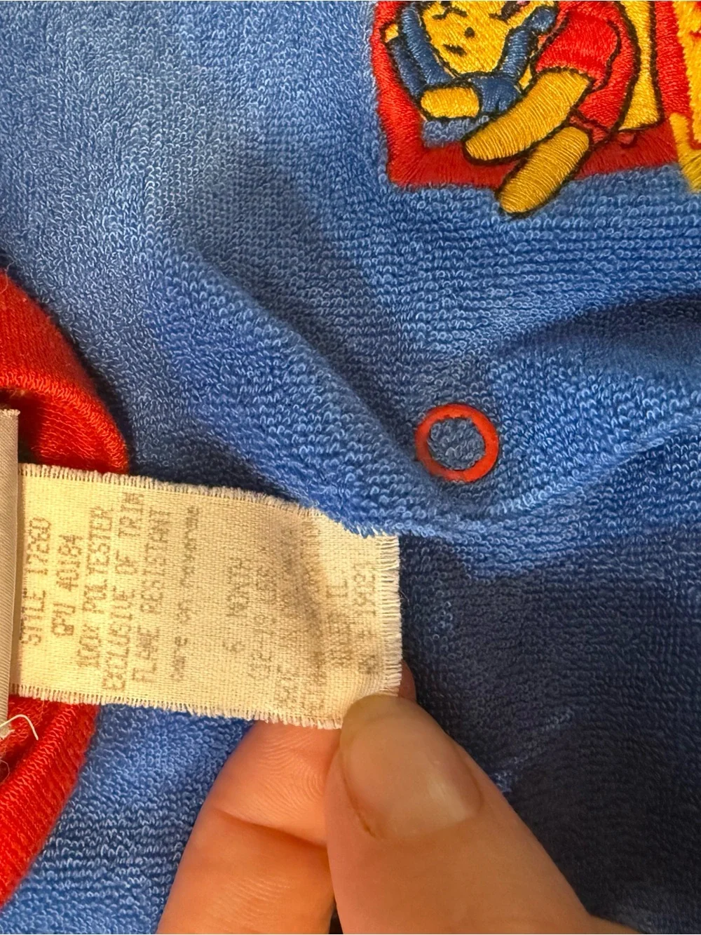 Vintage Winnie the Pooh sleeper